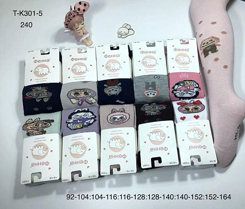 Колготы Redoor TK301-5 mix - делук