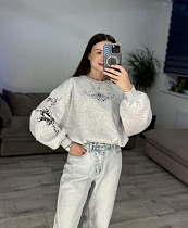 Свитер S.Style 298-1 l.grey - делук