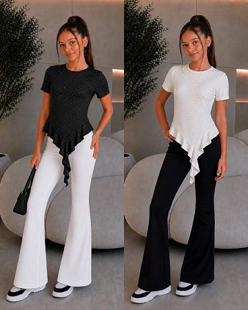 Лосины Karolina KR784 white - делук