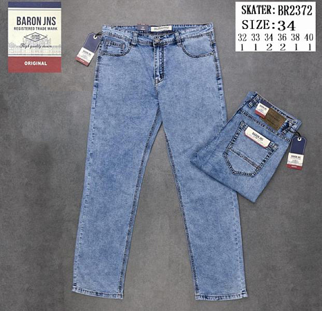 Джинсы God Baron 2372 blue - делук