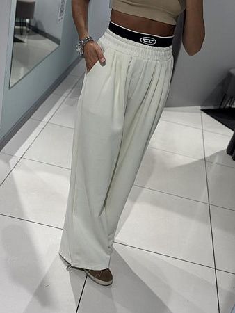 Штаны Спорт Comod 8028 white - делук