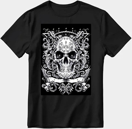 Футболка Alia 2808 black - делук