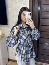 Рубашка Valentina 8 l.blue - делук