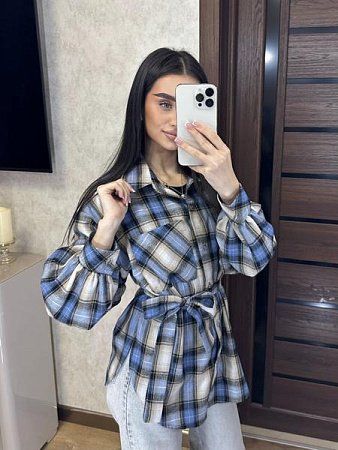 Рубашка Valentina 8 l.blue - делук