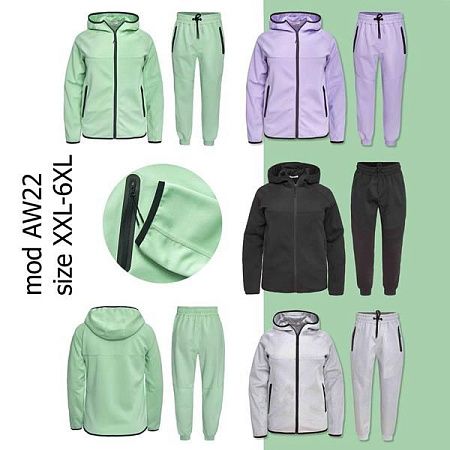Костюм Спорт Ale-Ate AW22 grey - делук