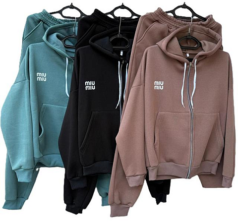 Костюм Спорт Shon S1725 l.blue - делук