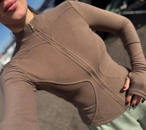 Кофта Arina 1670 brown - делук