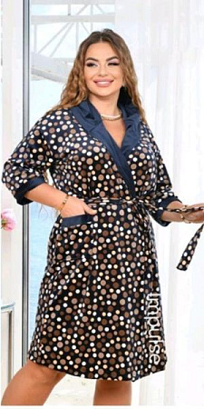 Халат Romeo Life RL1080 navy - делук