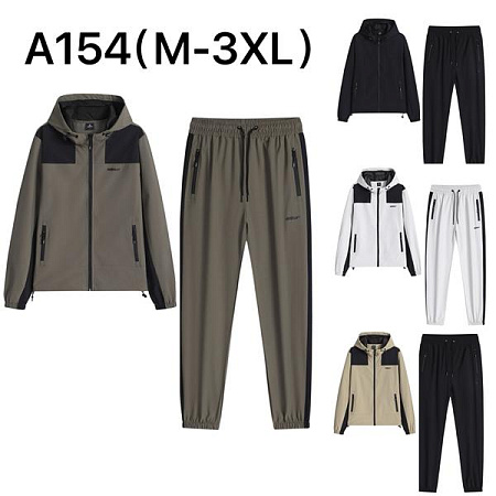 Костюм Спорт Liopt A154 black - делук