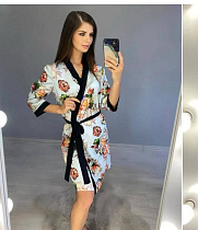 Халат Gull 62-1 l.blue - делук