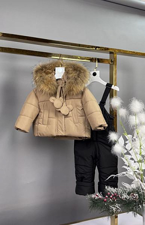 Костюм Delfinka 9608 beige - делук