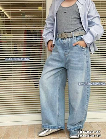 Джинсы Major 3817 l.blue - делук