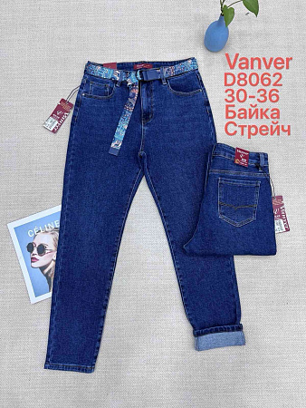 Джинсы Vanver D8062 blue - делук
