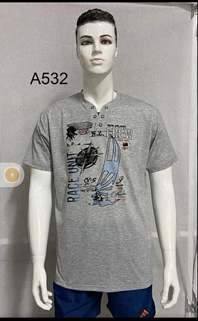 Футболка Ayden A532 grey - делук