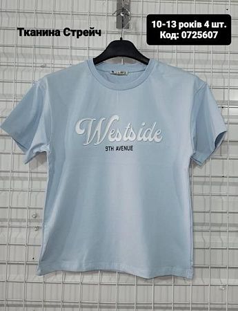 Футболка Amz 0725607 l.blue - делук