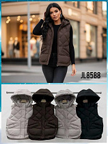 Жилетка Шаолинь JL8588 l.beige - делук