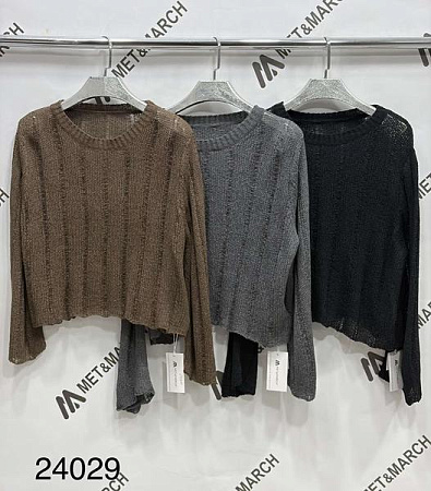 Свитер Met&March 24029 grey - делук