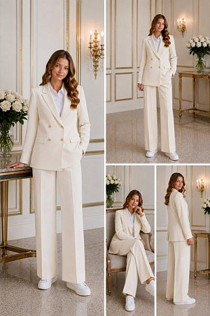Костюм Karolina KR857 l.beige - делук