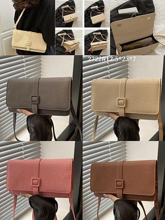 Сумка Fashion Bag 2722 brown - делук