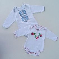 Боди Meloria ML1676 white-crimson - делук