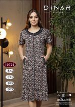 Халат Sss Annet DO-D10736 beige - делук
