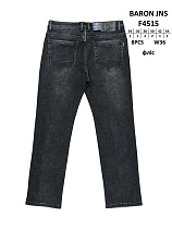 Джинсы God Baron F4515 black - делук
