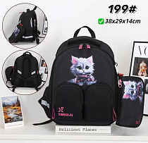 Рюкзак Candy Bags 199 black - делук