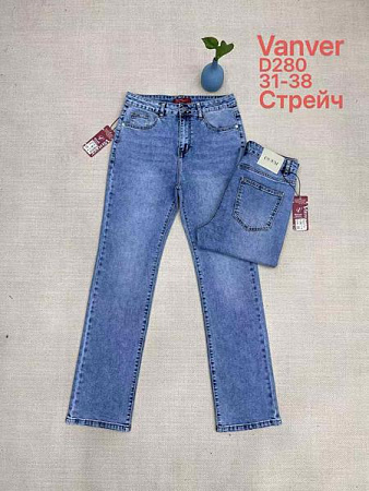 Джинсы Vanver D280 l.blue - делук