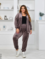 Костюм Спорт Odesaopt 7960-22 l.brown - делук