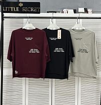 Футболка Little Secret 400776 black - делук