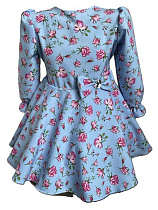 Платье Safi S27 l.blue - делук