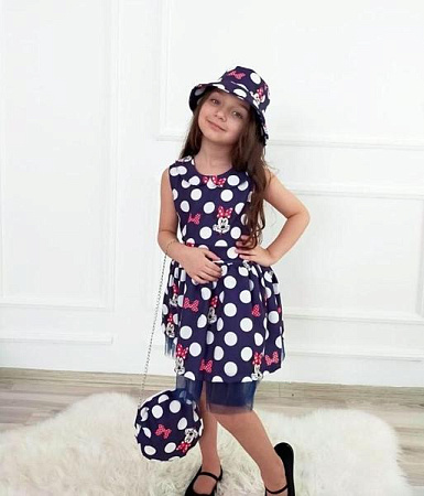 Платье Meloria ML5459 navy - делук