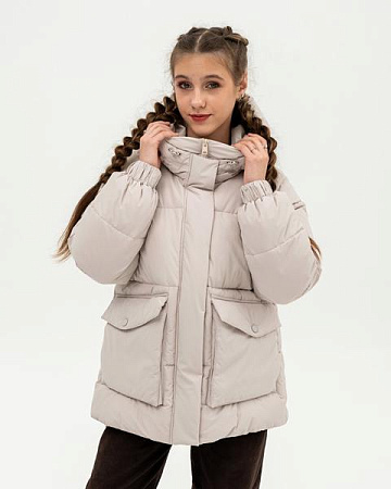 Куртка Moda School ERIKA beige - делук