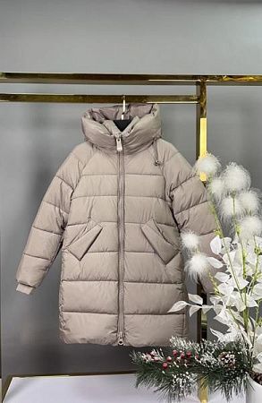 Куртка Delfinka YS86 beige - делук