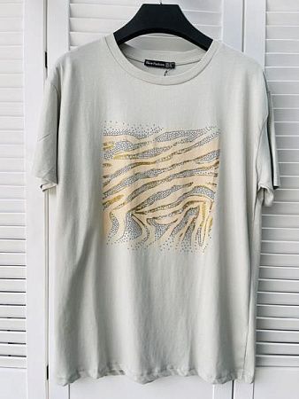 Футболка Karon 2509 grey - делук