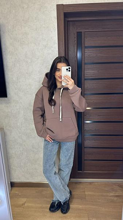 Худи Valentina 1 brown - делук