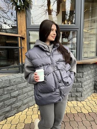 Жилетка Trend 197 grey - делук