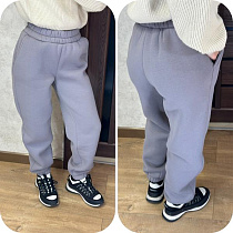 Штаны Спорт Valentina 301 grey - делук