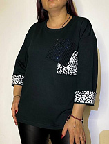 Туника Kosta 3311 d.green - делук