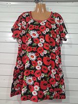 Туника Akvarel A112 red - делук