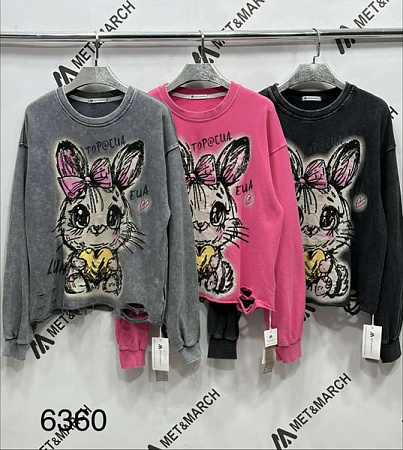 Свитер Met&March 6360 grey - делук