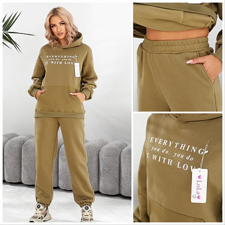 Костюм Спорт Lola 5219 khaki - делук