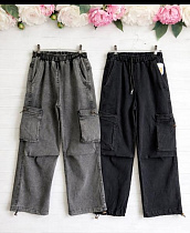 Джинсы Miki Maki 822-1 black - делук