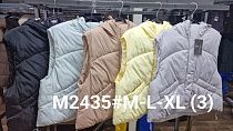 Жилетка Jacket M2435 black - делук