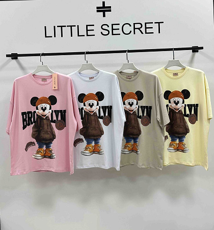 Футболка Little Secret 500458 white - делук