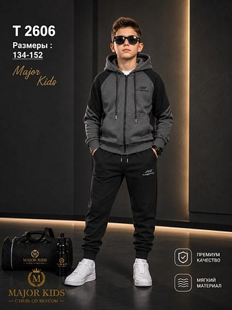 Костюм Спорт Major Kids T2606 d.grey - делук