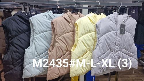Жилетка Jacket M2435 black - делук
