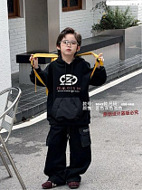 Костюм Спорт Fashion Kids D917 black - делук