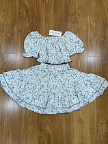 Платье Rsv 299 white-blue - делук