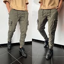 Джоггеры Three Black 1057 khaki - делук